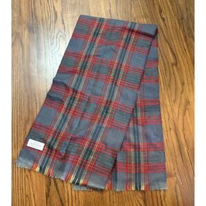 Royal Scot Finest Australian Wool Plaid Tartan Scarf Made in USA